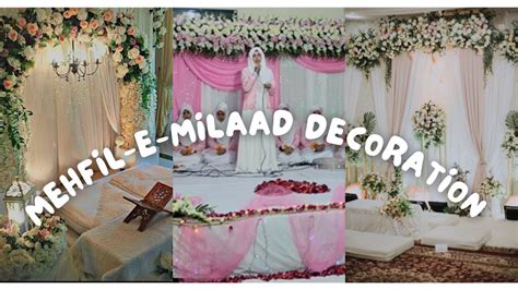 Mehfil E Milaad Stage Decoration Ideas Milaad Decoration Ideas Mehfil