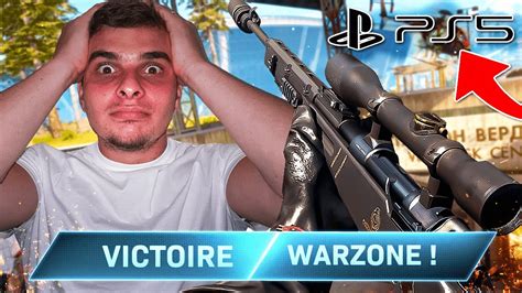 Mon Premier Top 1 En Warzone Sur Ps5 Youtube