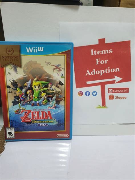 The Legend Of Zelda Wind Waker Hd Nintendo Wii U Usa Video Gaming