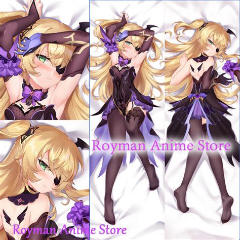 Dakimakura Anime Fischl Genshin Impact Double Sided Print Life Size