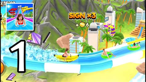 Uphill Rush Water Park Racing Gameplay Walkthrough Part 1 Ios