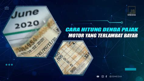 Cara Menghitung Denda Pajak Motor Tahun