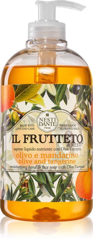 Nesti Dante Il Frutteto Olivo E Mandarino Sapone Liquido Per Le Mani