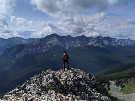 Climbing Cascade (And Failing), Banff National Park — Maps With No Roads