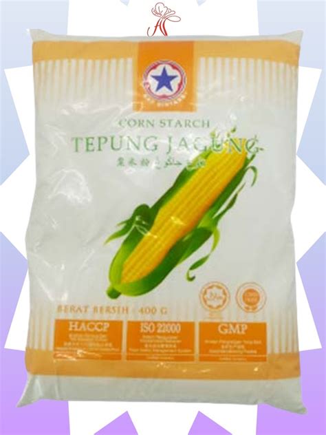 Cap Bintang Tepung Jagung 400g Corn Starch Corn Flour Huat Tiong Lazada