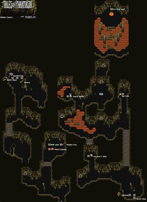 Tales Of Phantasia Maps