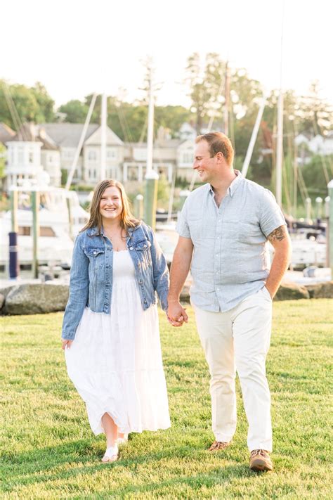 Greenwich Boat And Yacht Club Engagement Session In Greenwich Ct Nicole And Ryan — Connecticut