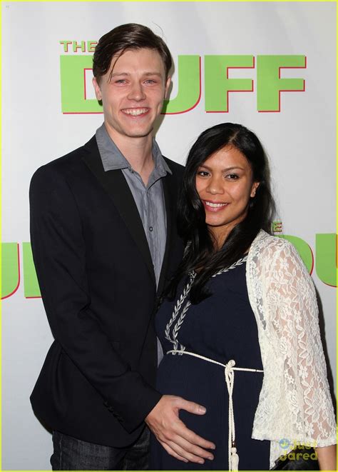 Nick Eversman And Wife Emily Debut Baby Bump At The Duff Premiere