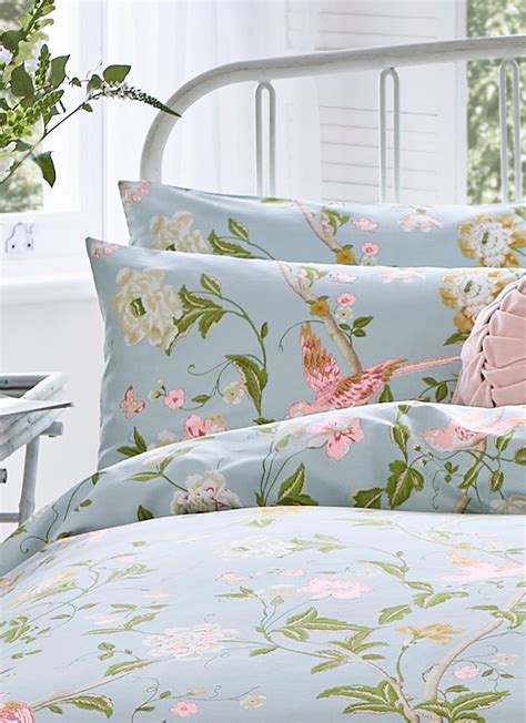 Laura Ashley Summer Palace Duvet Cover And Pillowcase Set