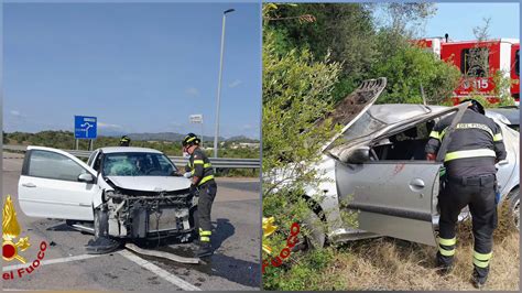 Olbia Due Incidenti Stradali Due Persone In Ospedale