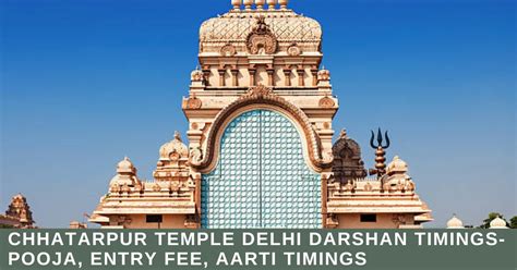 Darshan Timings Mandir Timing