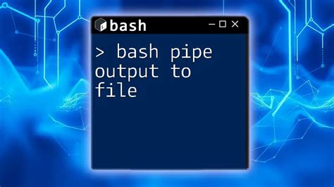 However bash I fit a adaptable to the output of a bid successful Bash?