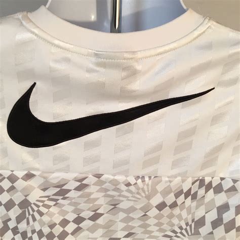 Nike Sportswear Womens Soccer Jersey White Grey Small… - Gem