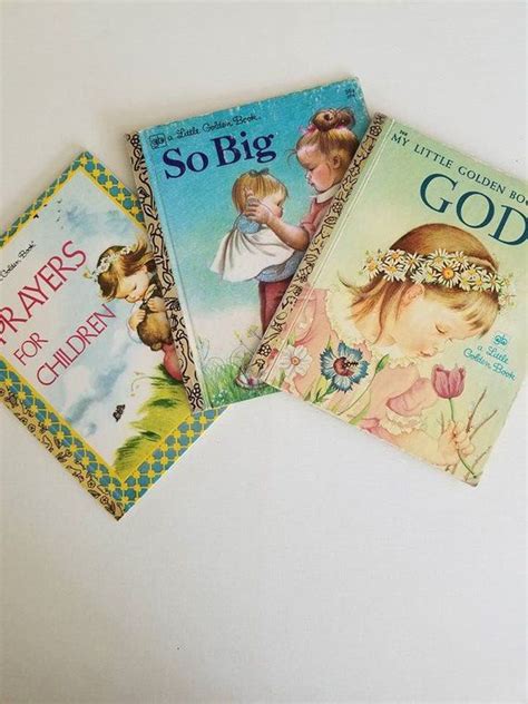 Eloise Wilkin Little Golden Book Lot Prayers For Children Etsy