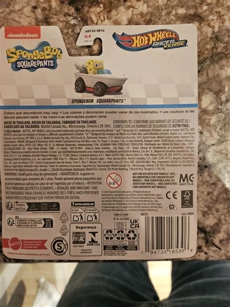 HOT WHEELS RACER Verse 2024 Spongebob Squarepants 13 00 PicClick CA