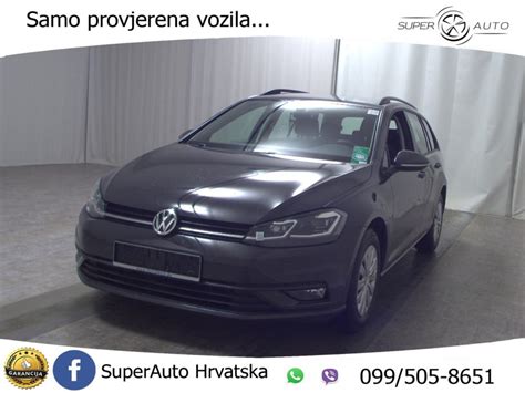 Vw Golf Var Tdi Trendline Ks Temp Led Gr Sjed Park Asist