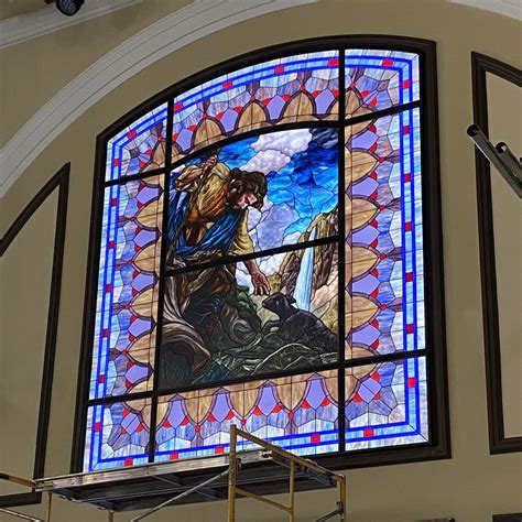The Mcdougal Funeral Home chapel has a secret stained glass history 19