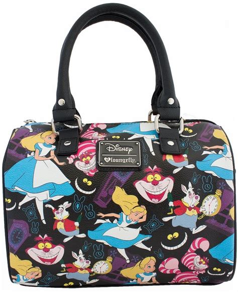 Loungefly Disney Alice In Wonderland Cheshire Cat Crossbody Shoulder