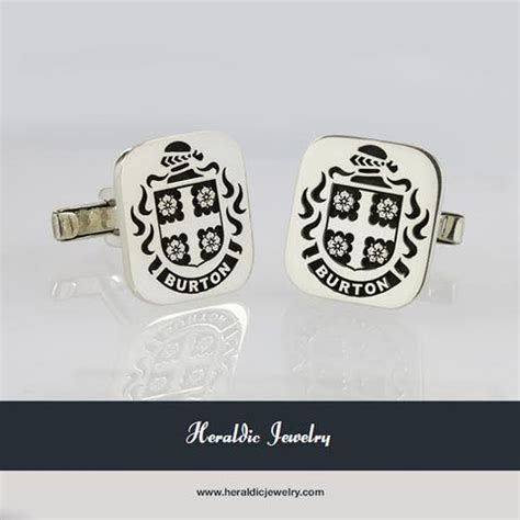 Burton Family Crest – Heraldic Jewelry