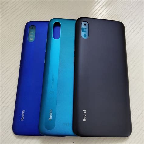 Original Para Xiaomi Redmi 9A Voltar Tampa Da Caixa Caso Porta Traseira