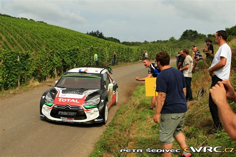 Lefebvre Stéphane Moreau Gabin Citroën DS3 WRC ADAC Rallye