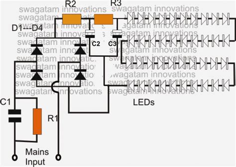 8 Watt Led Bulb Circuit Diagram