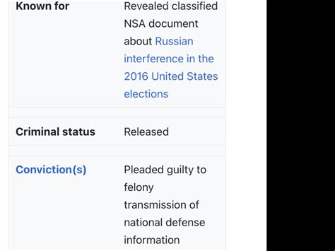 Phoenix Ranger ProdigalSon On Twitter What Did Reality Winner Get 5