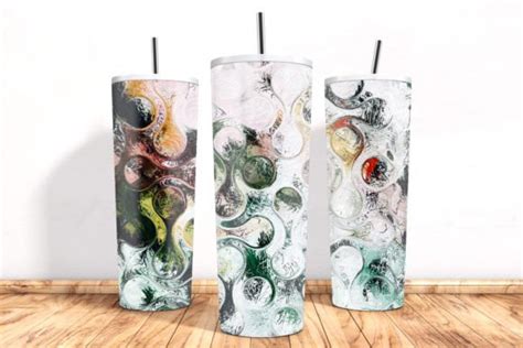 20 Oz Skinny Tumbler Abstract Geometric Graphic By 1xmerch · Creative Fabrica