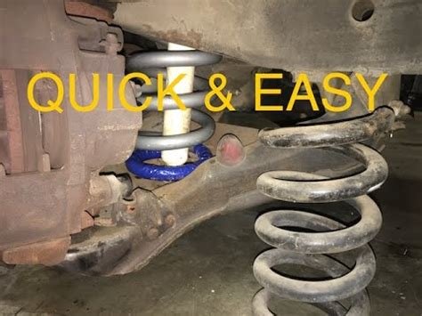 How To Remove Coil Springs On A Truck Suv Youtube