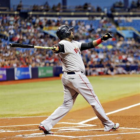 David Ortiz Of Boston Red Sox Hits 500th Career Home Run