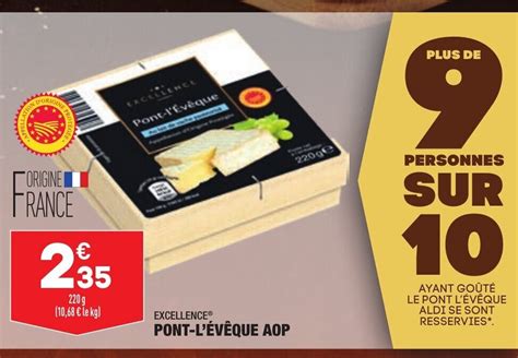 Promo Pont L V Que Aop Chez Aldi