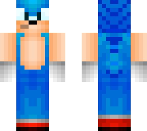 Classic Sonic (Sonic Mania) | Minecraft Skin