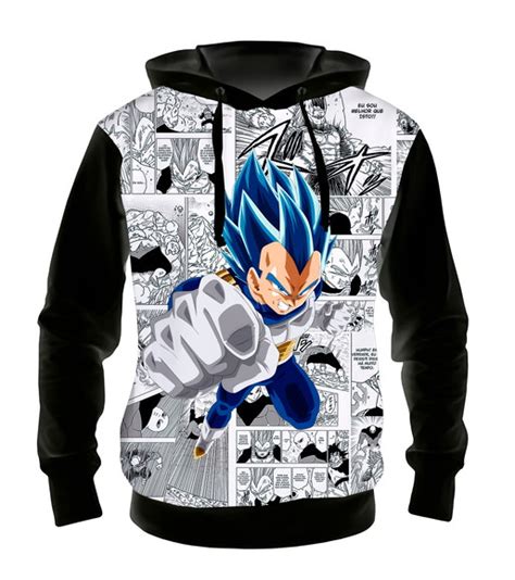 Blusa Moletom Dragon Ball Vegeta Agasalho Elo