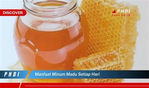 Ketahui 7 Manfaat Minum Madu Setiap Hari Yang Bikin Kamu Penasaran