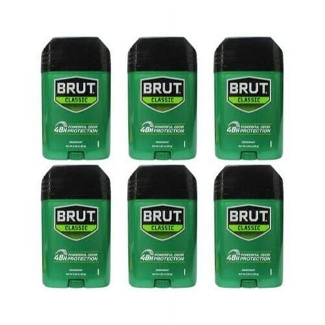 Pack Brut Deodorant Stick With Trimax Oz Walmart