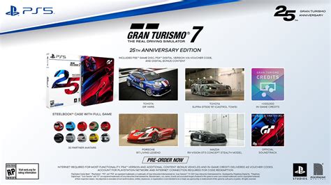 Gran Turismo 7 25th Anniversary Edition Kopen Nu Beschikbaar Voor Pre