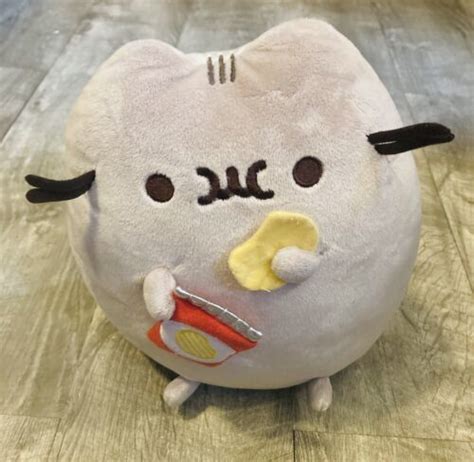 Pusheen Snackable Potato Chips Crisps Treat Hungry Cat Plush 4635870734