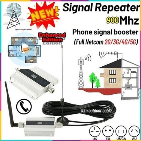 Усилитель сотовой связи. Двухдиапазонный комплект для связи и интернета ...