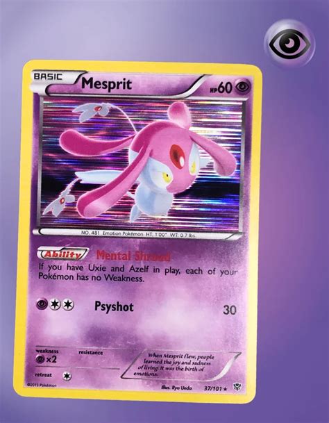 Mesprit Plasma Blast Tcg Coleccionistas