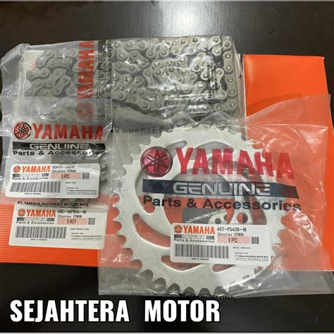 Jual Gearset Gear Set Rantai Paket Yamaha Jupiter MX New Baru Kopling