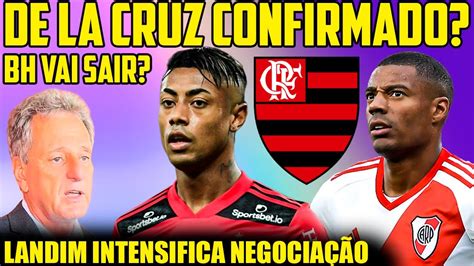 Bruno Henrique vai RENOVAR Flamengo PAGA De La Cruz À VISTA Landim