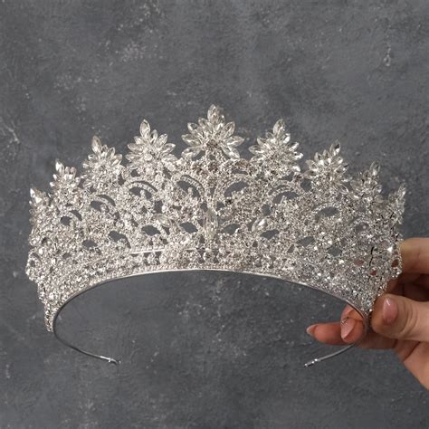 Bridal Wedding Crown Anniversary Tiara for Bride Bride - Etsy