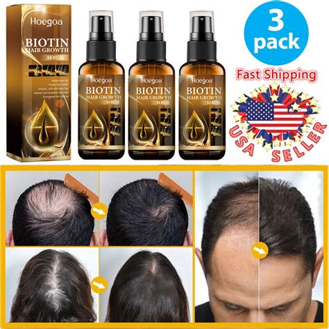 2024 Biotin Premium Hair Growth Serum Biotin Hair Growth Spray Biotin Thick Ebay