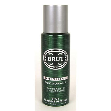 Unilever Deo-Spray 6x 200ml BRUT Deospray Deodorant grüne Sprühflasche ...