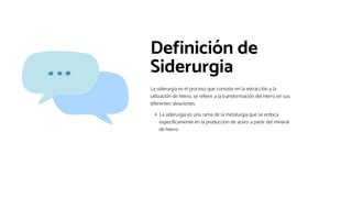 PPT INDUSTRIA METALURGIA Y SIDERURGIA Pptx Descarga Gratuita