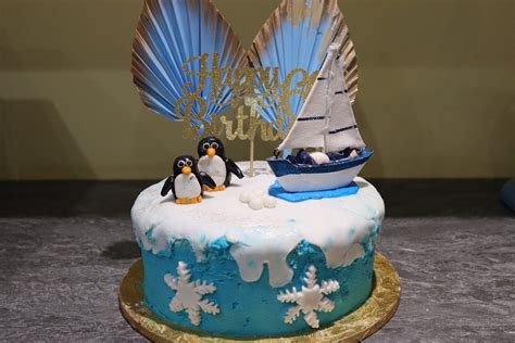 Polar Themed Cake - The Great British Bake Off | The Great British Bake Off