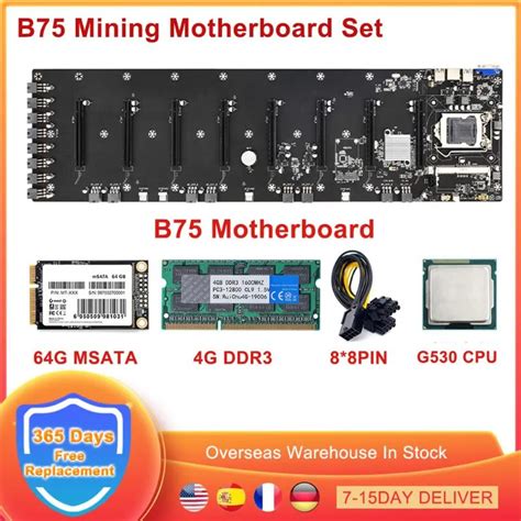 Motherboards Mining Motherboard Ie X Graphics Card Gpu Slot Lga