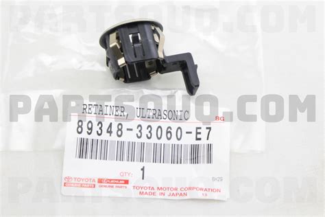 Retainer Ultrasonic Sensor No E Toyota Parts Partsouq