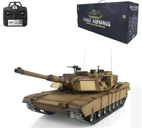 Wheelfun Heng Long Rc Tank Abrams Rtr Rc Tanque