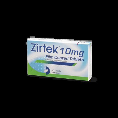 Zirtek Allergy Relief 10mg Tablets | Healthwave Ireland